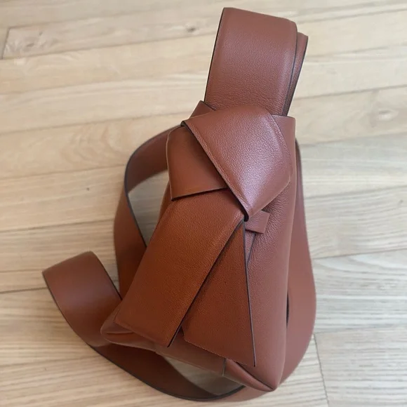 Acne studios cognac brow micro musubi shoulder bag - Picture 5 of 10